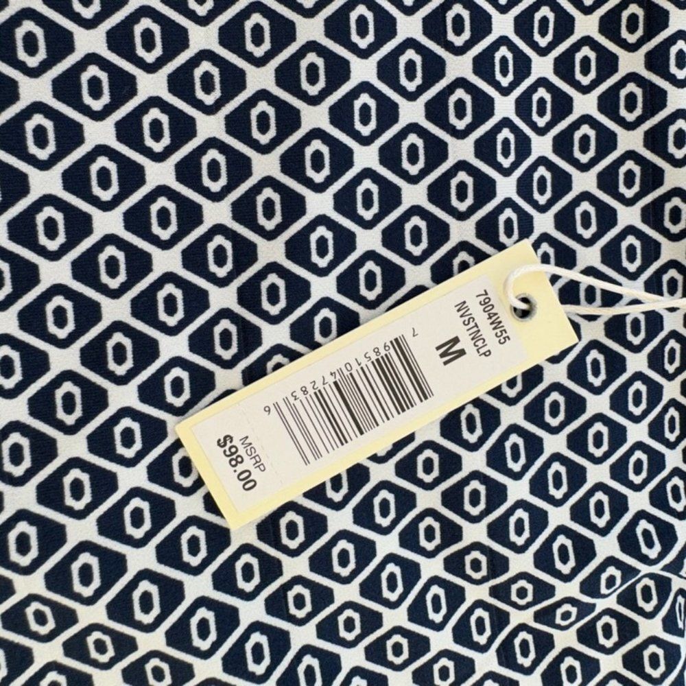 NWT Max Studio London Geometric Dress Size Medium - Picture 4 of 5